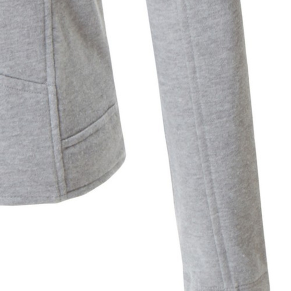 *ONLY 1 LEFT*   Long Sleeve Zip Up Moto Jacket - Picture 3 of 4